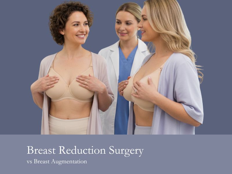 Breast Reduction Surgery vs Breast Augmentation
