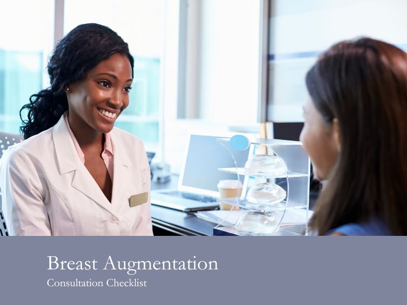 breast augmentation consultation checklist